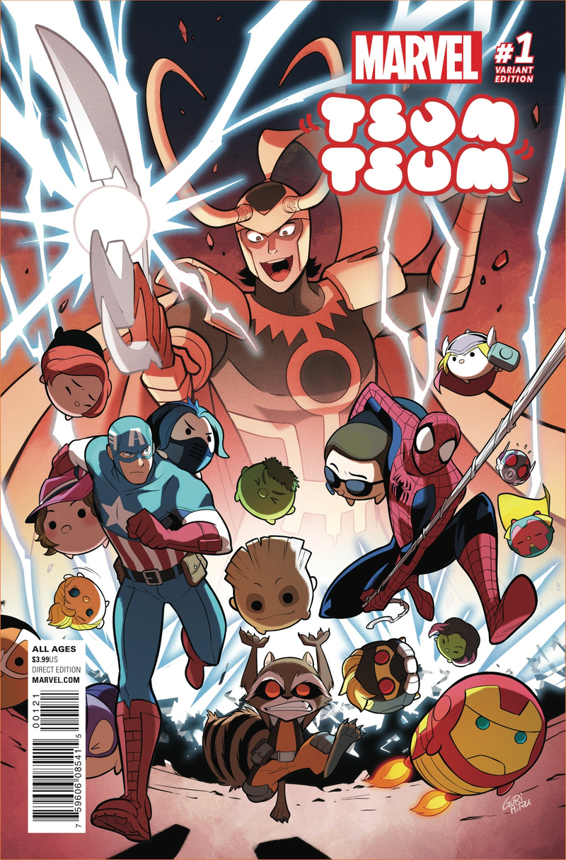 Image: Marvel Comics; variant cover by Gurihiru